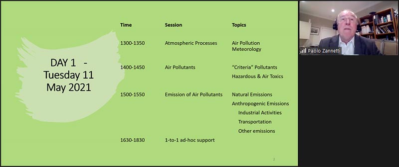 Air Pollution, Water Pollution and the Challenges Ahead 2021 screenshot