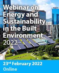 Webinar on Energy and Sustainability in the Built Environment