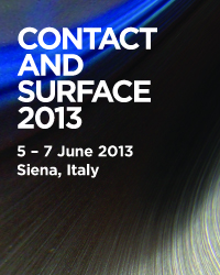 Contact and Surface 2013