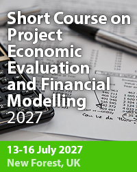 Short Course on Project Evaluation and Financial Modelling