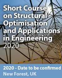 Short Course On Structural Optimisation And Applications In - 